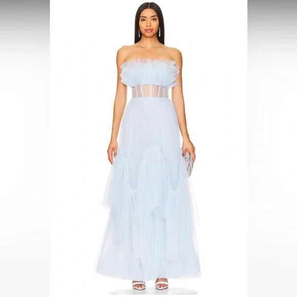 bcbg tulle evening dress Tulle Tiered Mini Dress – BCBGMAXAZRIA